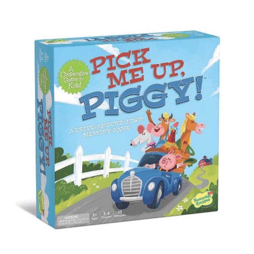 Peaceable Kingdom Toys & Games Pick Me Up, Piggy Story Telling Memory Board Game
